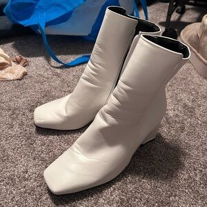 White boots